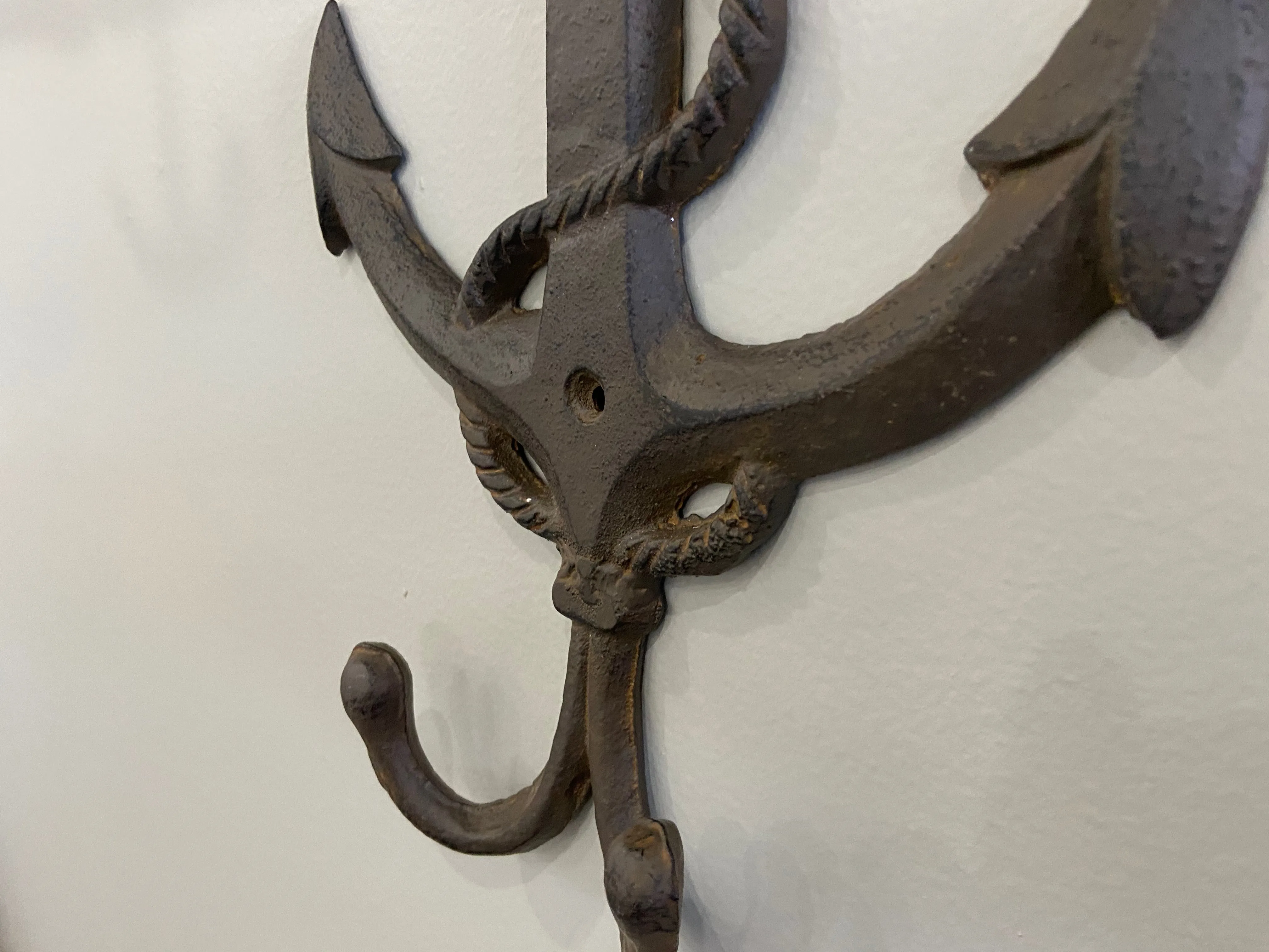 Metal Anchor Coat Hook