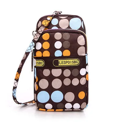 Multifunction 3 Layers Zipper Fashion Summer Style Mini Bag Women Shoulder Bags Messenger Bags Famous Brands For Girls Bag