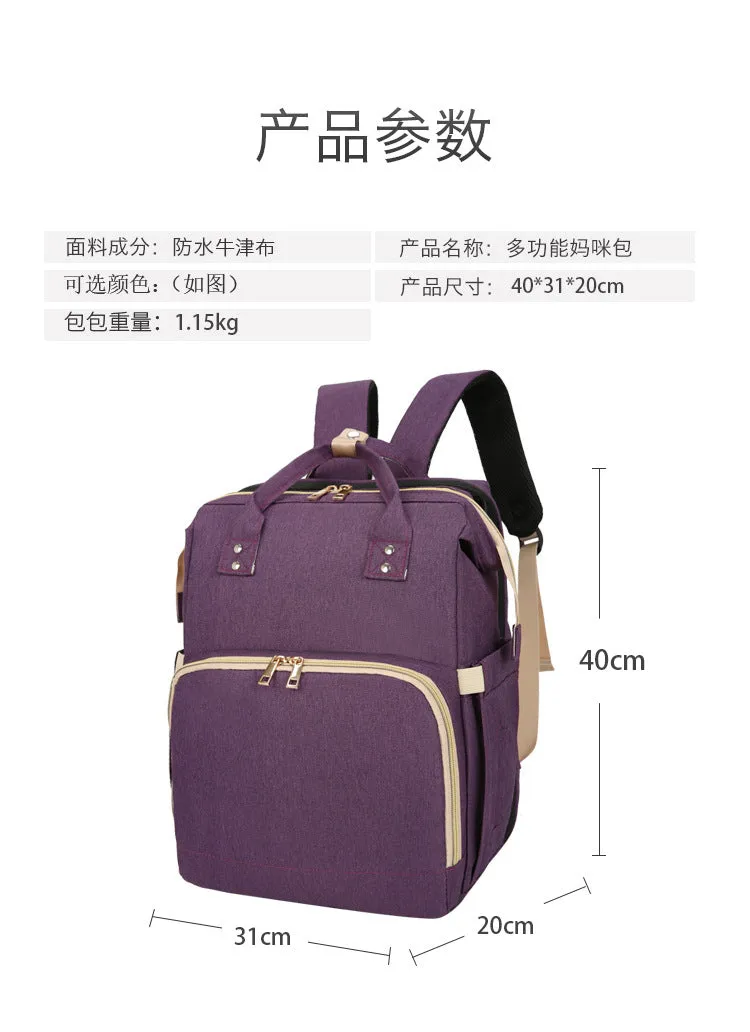 Multifunctional and large-capacity student backpack