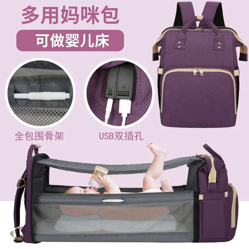 Multifunctional and large-capacity student backpack