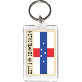 Netherlands Antilles Acrylic Key Holders