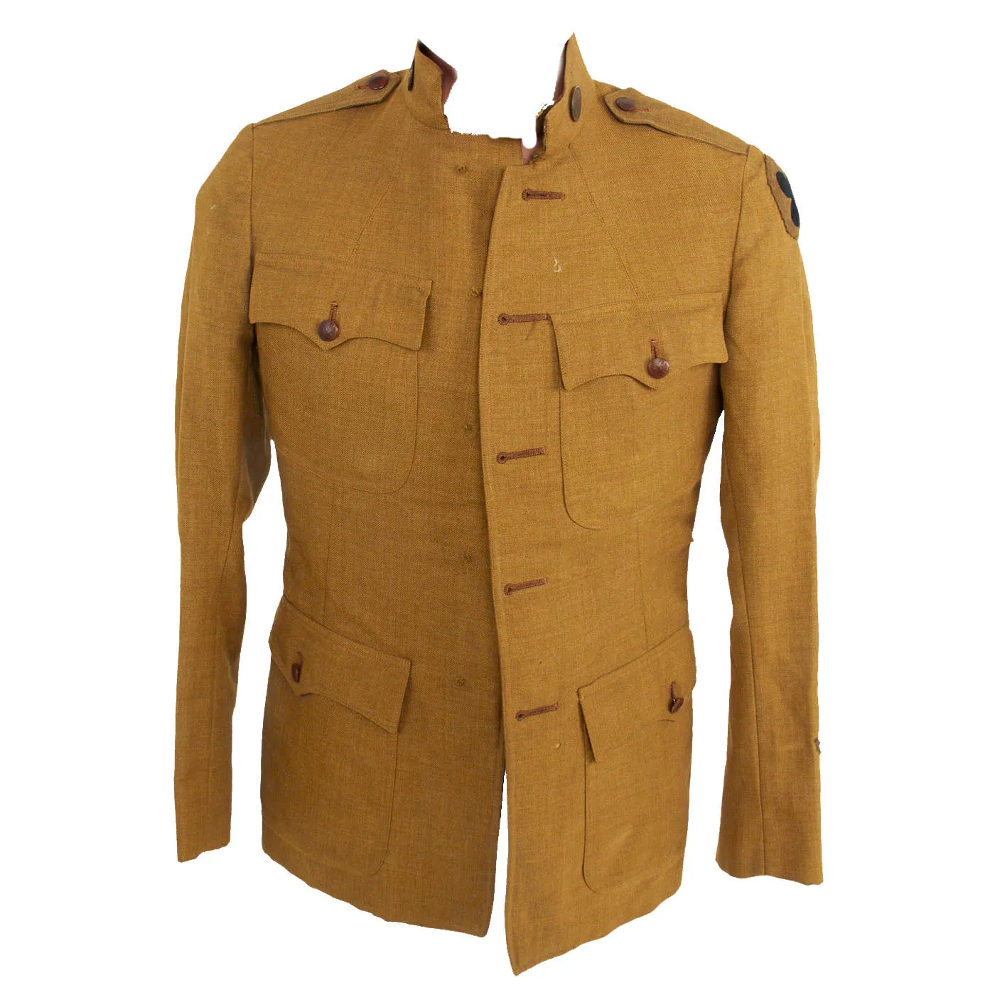 Original U.S. WWI US Army 88th Infantry Division Uniform Set With Breeches - “Clover Leaf Division”