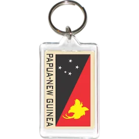 Papua New Guinea Acrylic Key Holders