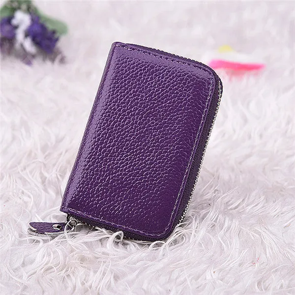 Patent Leather Zipper Cute Wallets Women Small Red Purse Ladies Fashion Billeteras mujer Cartera Portefeuille Femme