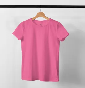 Paul Malone Azalea Pink Heavy Cotton T-Shirt