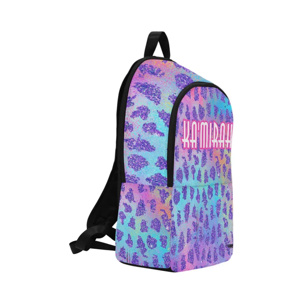 Personalized Colorful Animal Backpack Set