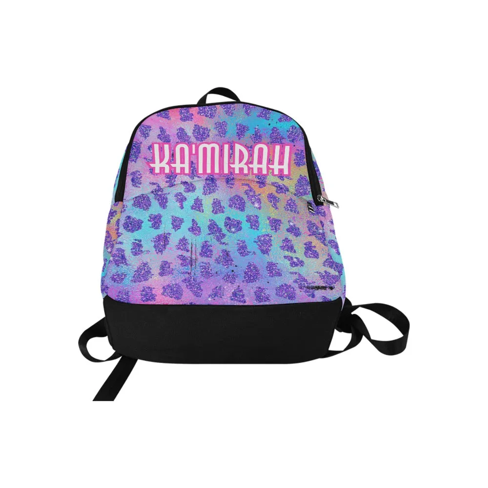 Personalized Colorful Animal Backpack Set