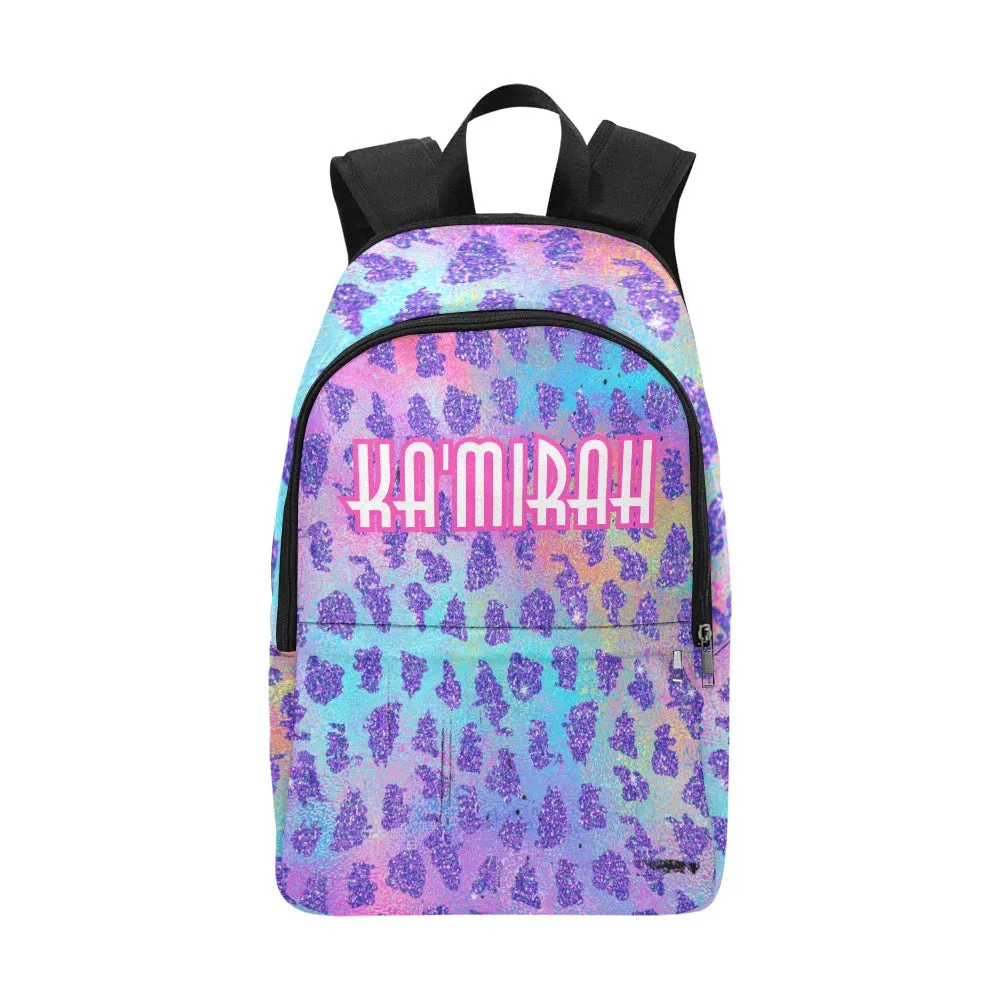 Personalized Colorful Animal Backpack Set