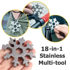 Portable 18 In 1 Snowflake Multi-tool