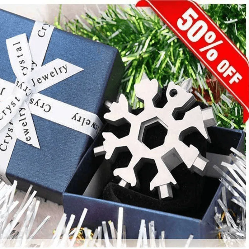 Portable 18 In 1 Snowflake Multi-tool