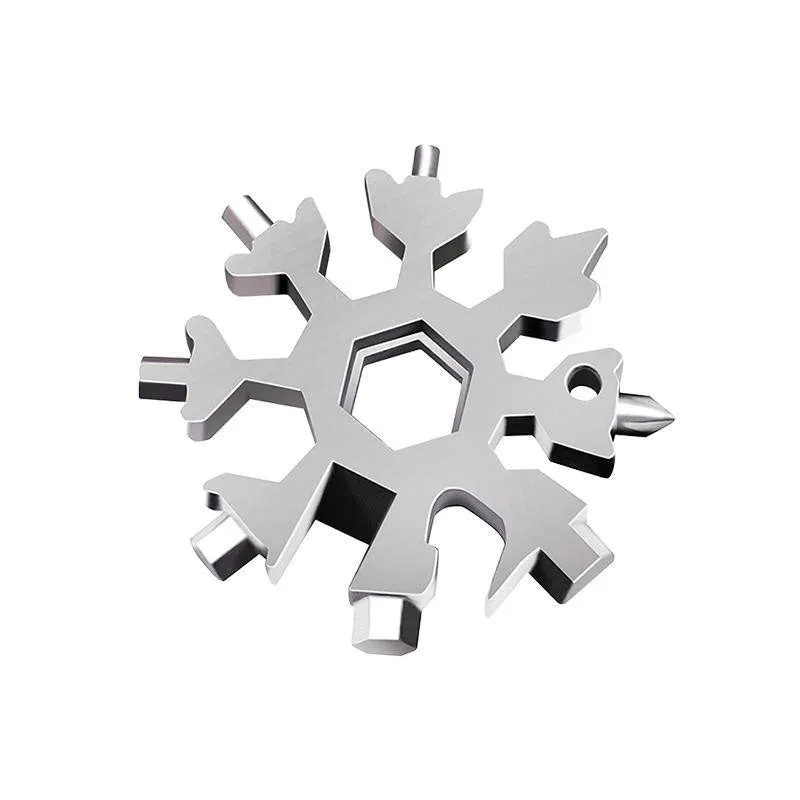 Portable 18 In 1 Snowflake Multi-tool