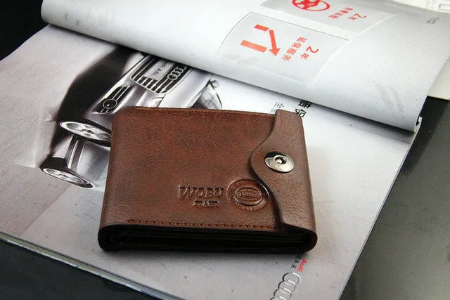 Promotion Casual Wallets For Men New Design Genuine Leather Top Purse Men Wallet With Coin Bag Wholesale Free Dropshipping1