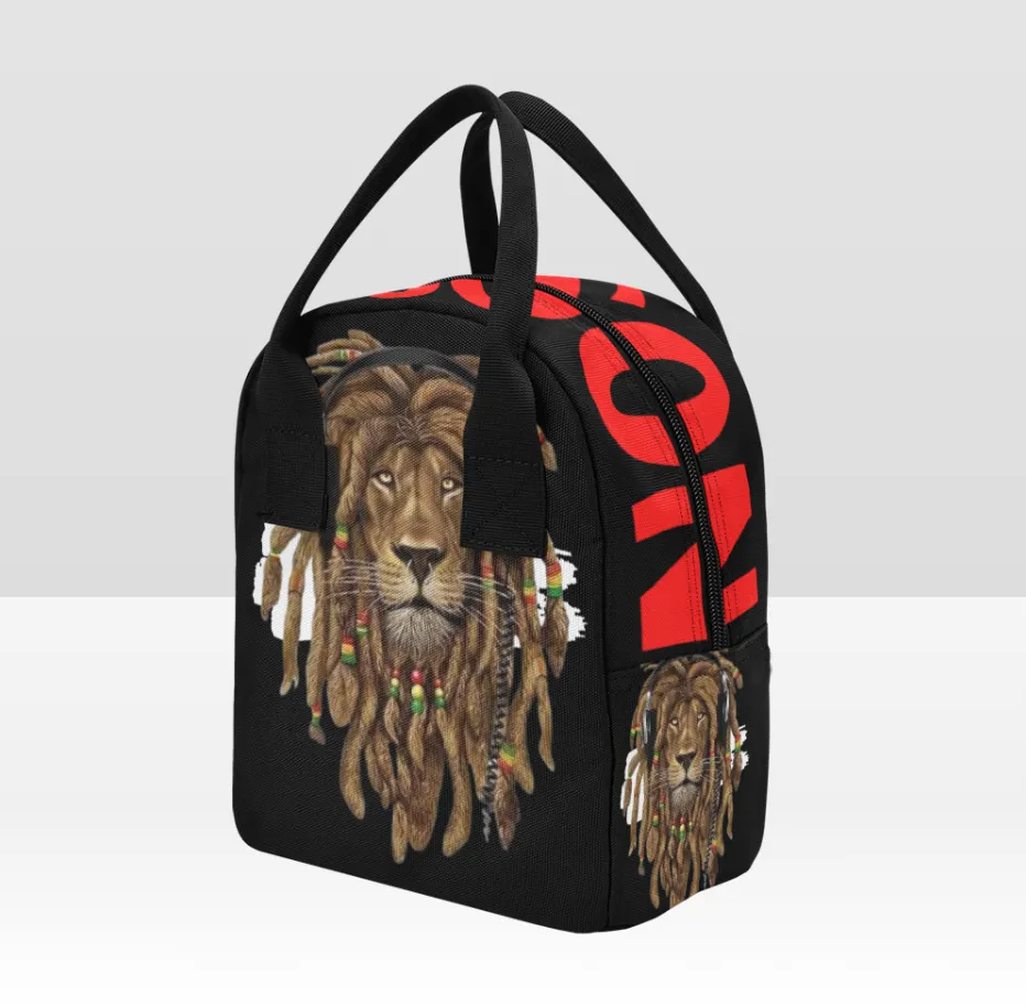 Rasta Lion Backpack and Lunch Bag Set