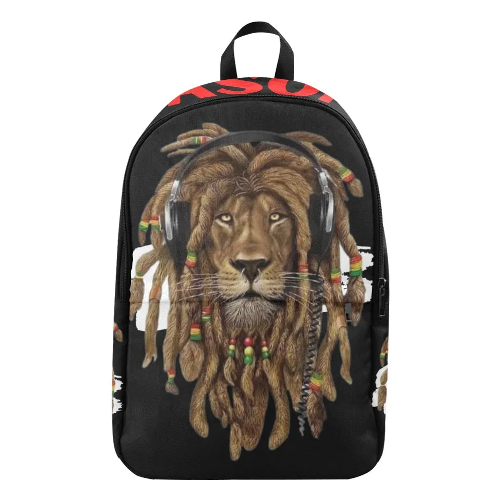 Rasta Lion Backpack and Lunch Bag Set