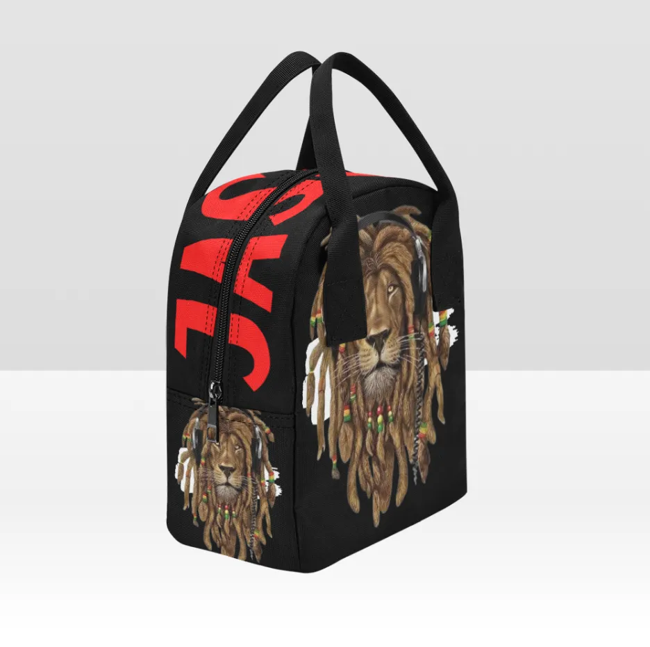 Rasta Lion Backpack and Lunch Bag Set