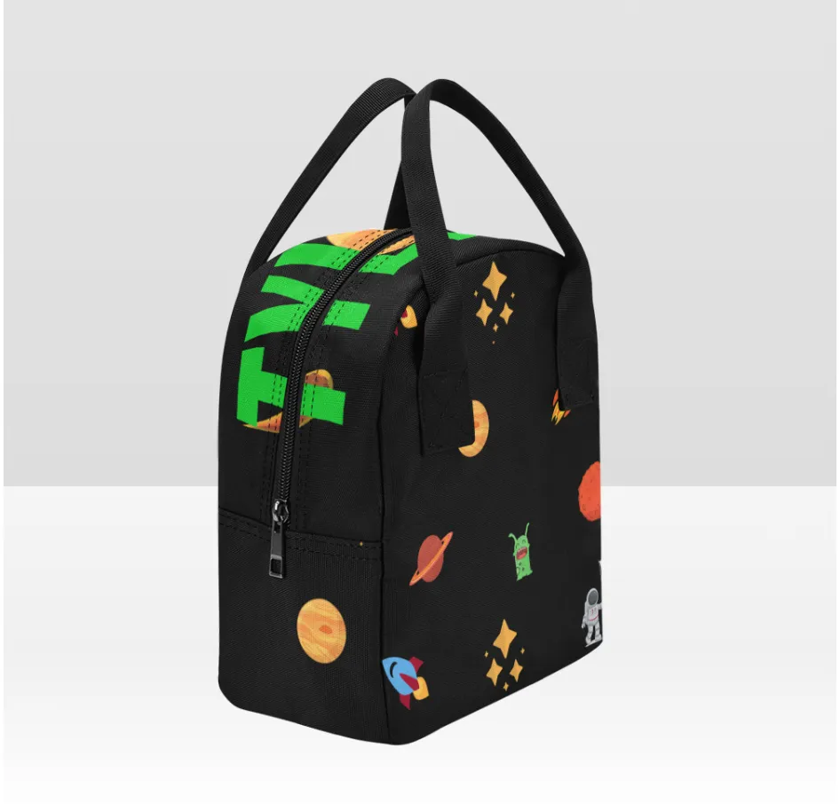 Space Backpack and Lunch Bag Set