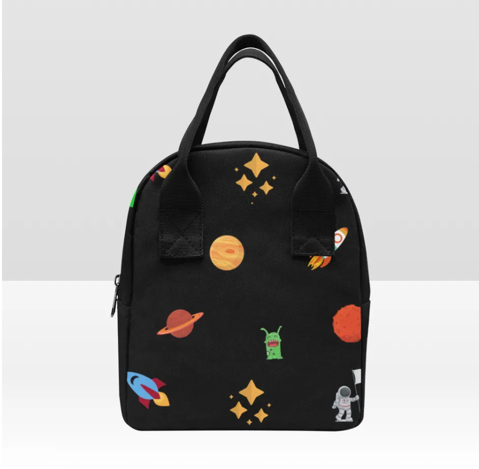 Space Backpack and Lunch Bag Set