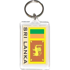 Sri Lanka Acrylic Key Holders