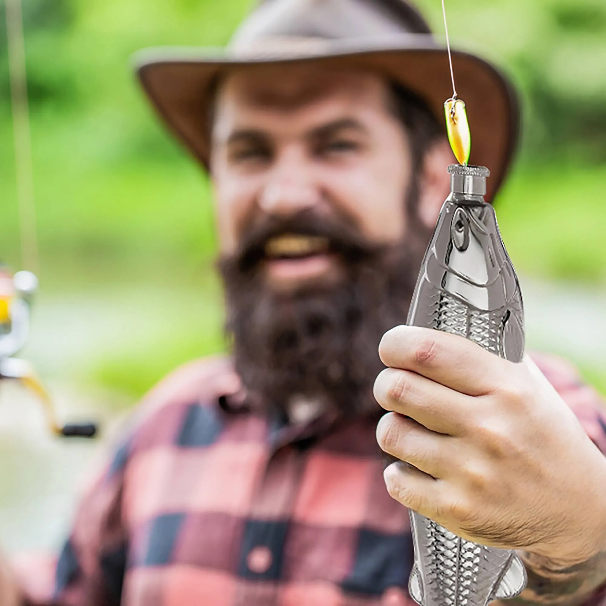 Stainless Steel Fish Travel Flask