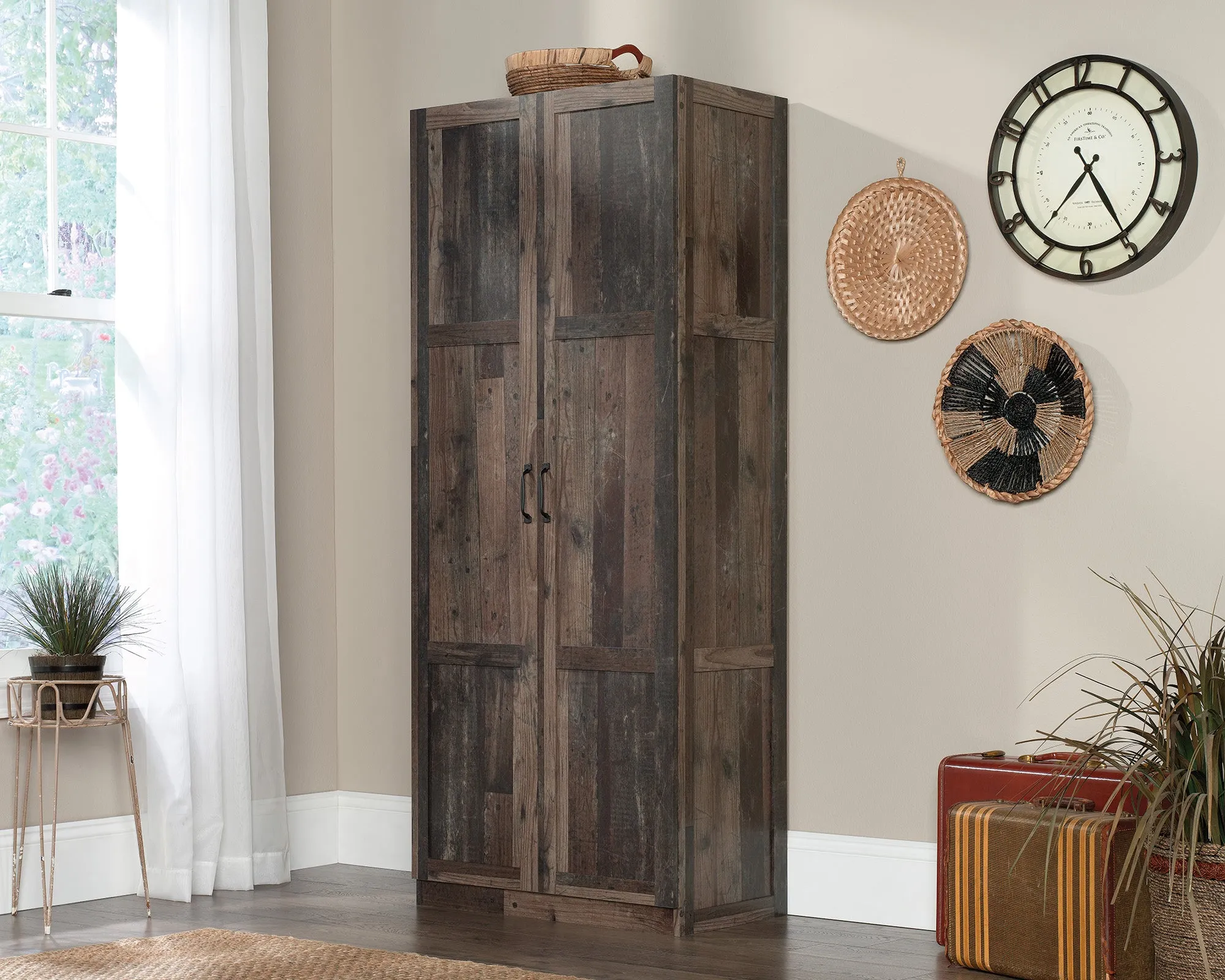 Storage Cabinet - 16 Deep Rustic