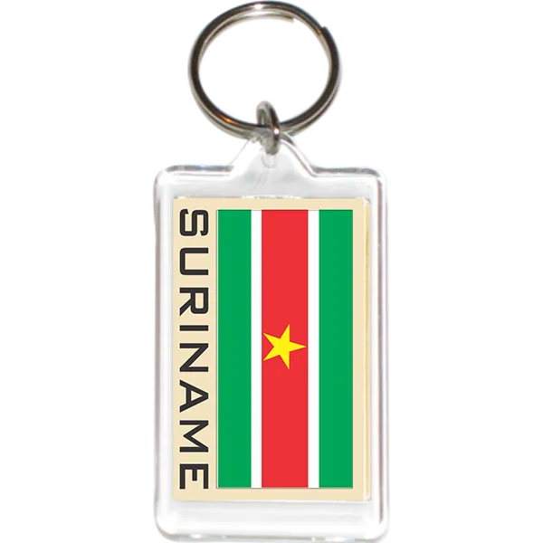 Suriname Acrylic Key Holders