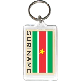 Suriname Acrylic Key Holders