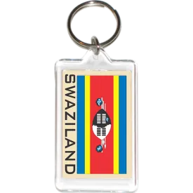 Swaziland Acrylic Key Holders