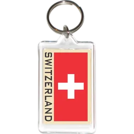 Switzerland Acrylic Key Holders