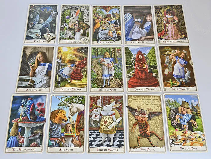 The Alice Tarot Limited Edition deck — Large format, limited to 500 only