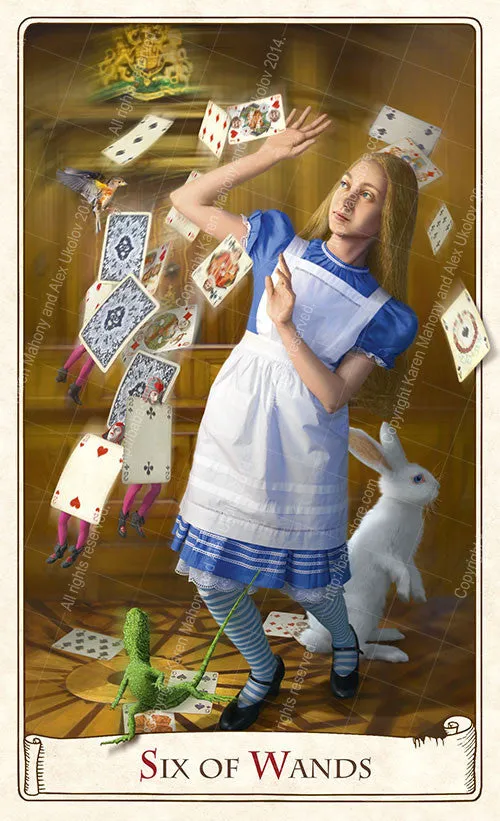 The Alice Tarot Limited Edition deck — Large format, limited to 500 only