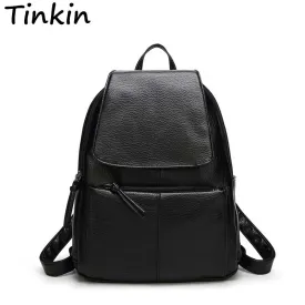 Tinkin Most Cost-effective Backpack New Arrival Vintage Women Shoulder Bag Girls Fashion Schoolbag High Quality Women Bag