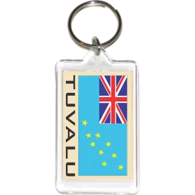 Tuvalu Acrylic Key Holders