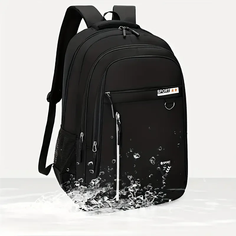 Ultimate Waterresistant Backpack for Men with Large Capacity Ideal for Students