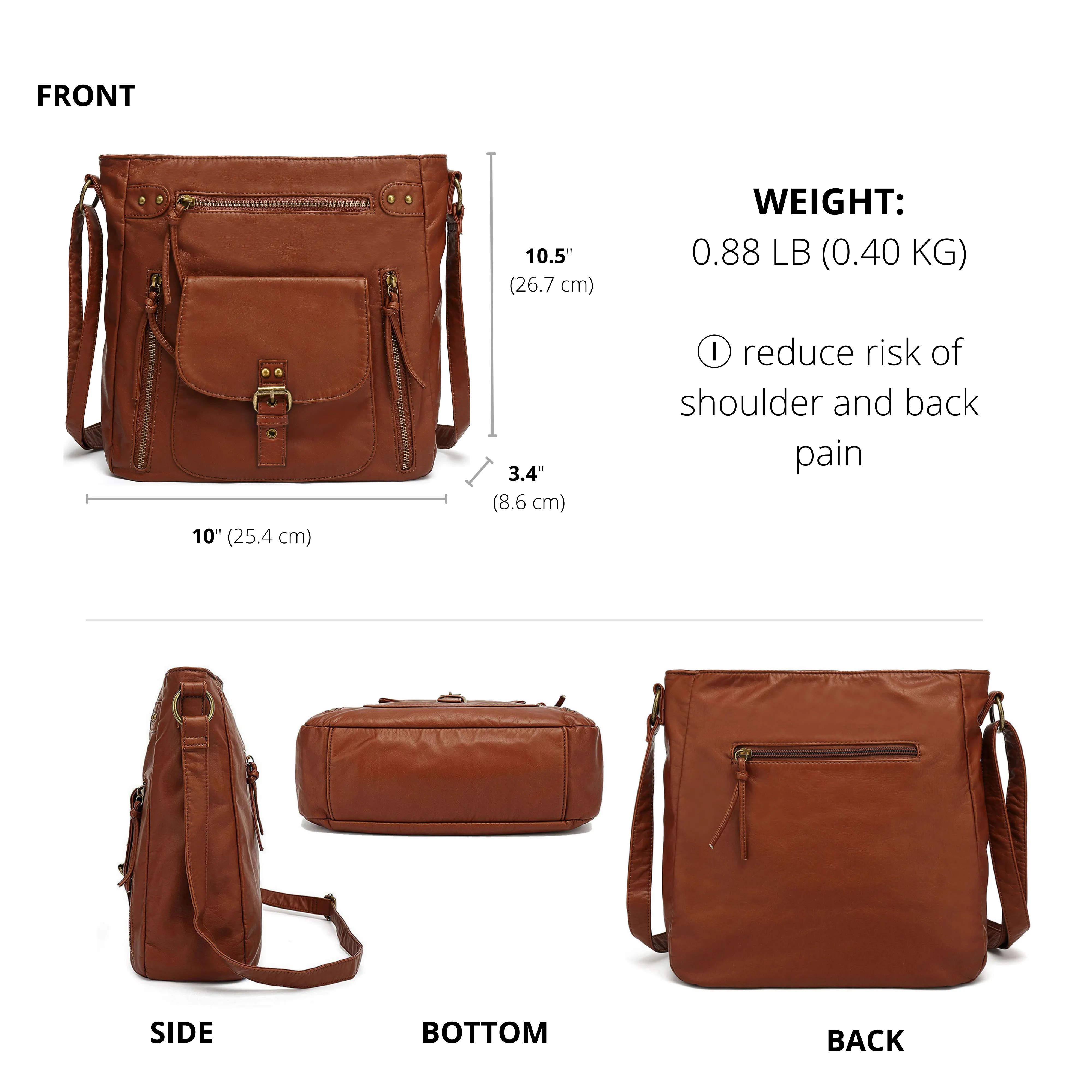 Ultra Soft Medium Crossbody, Shoulder Bag H2005