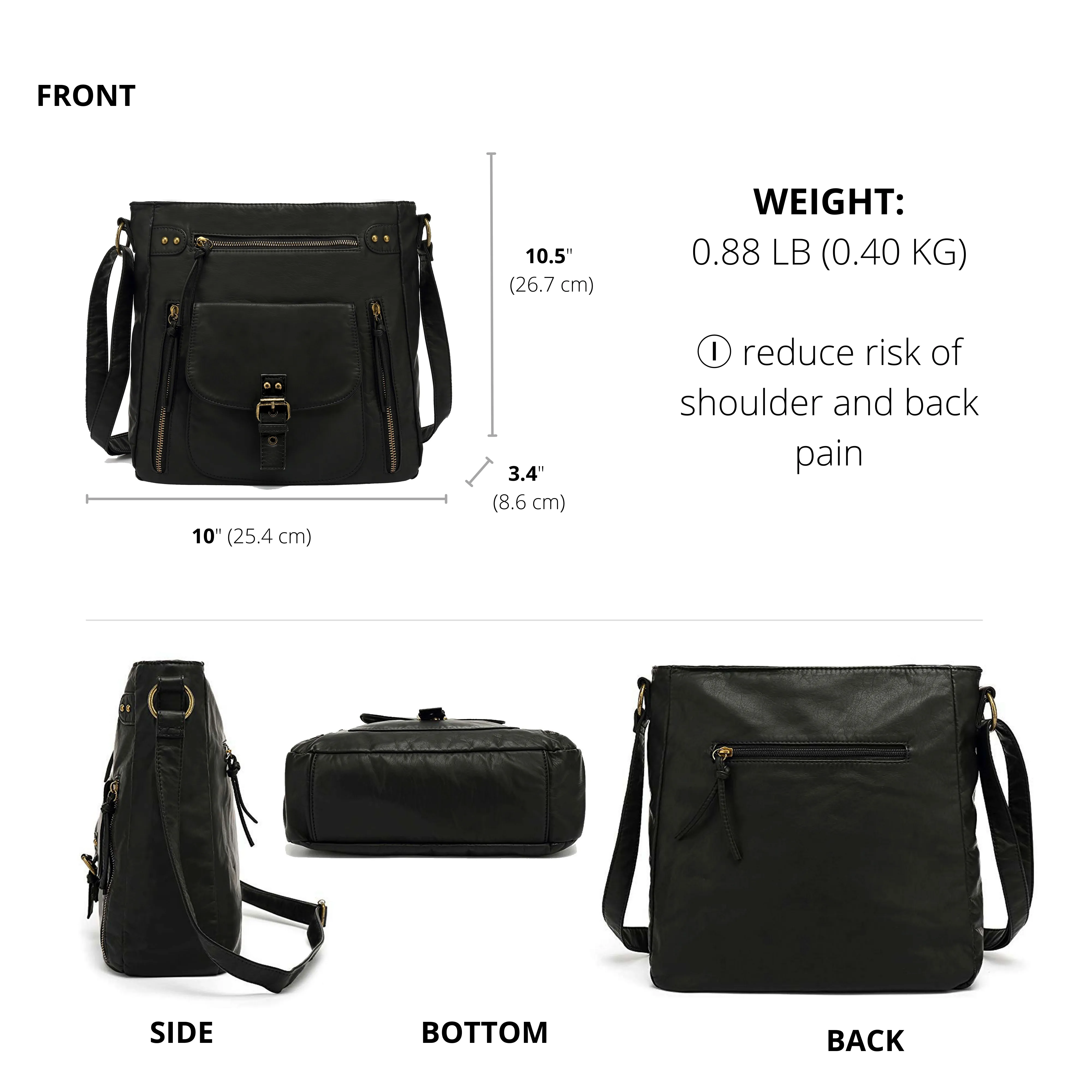 Ultra Soft Medium Crossbody, Shoulder Bag H2005