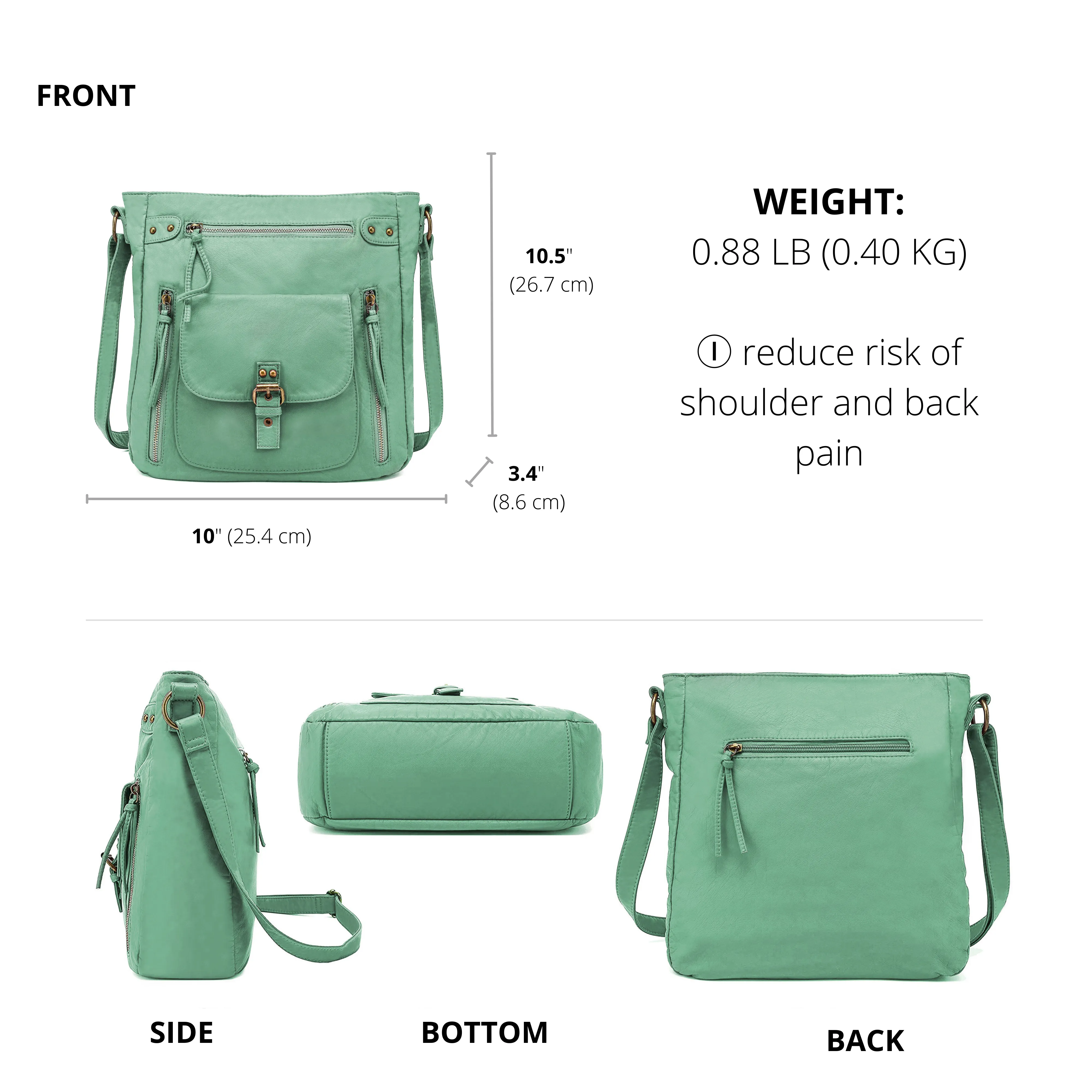 Ultra Soft Medium Crossbody, Shoulder Bag H2005