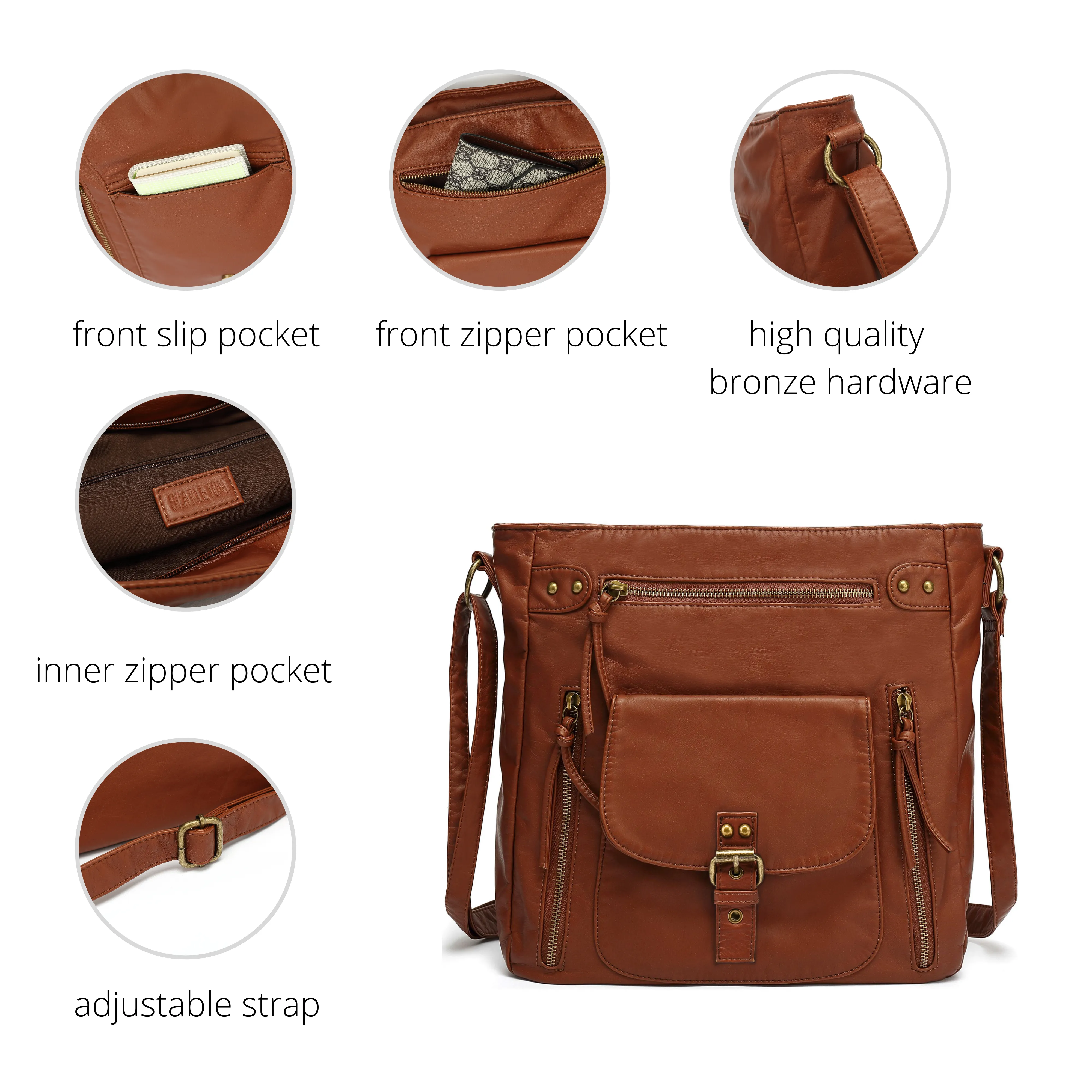 Ultra Soft Medium Crossbody, Shoulder Bag H2005