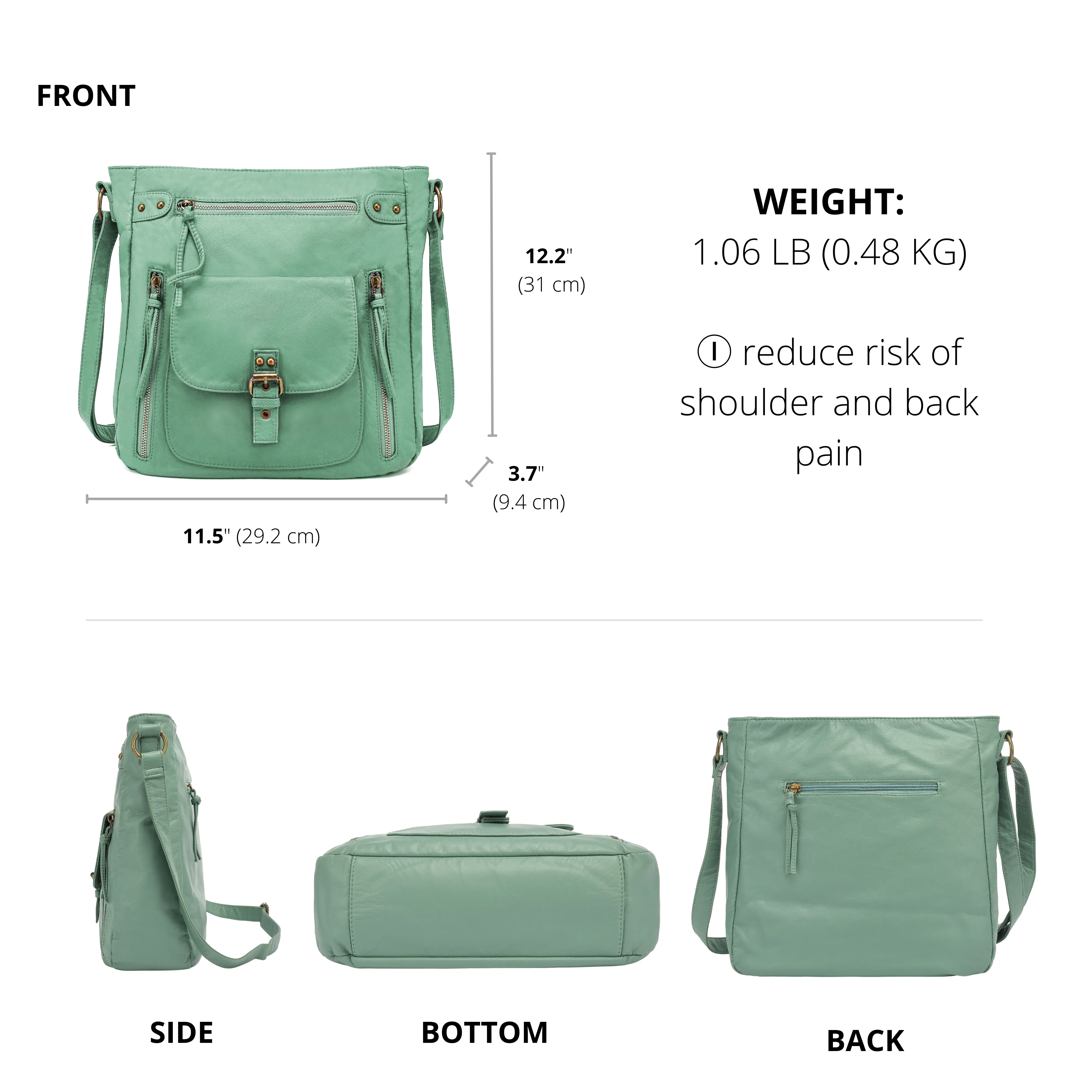 Ultra Soft Medium Crossbody, Shoulder Bag H2005