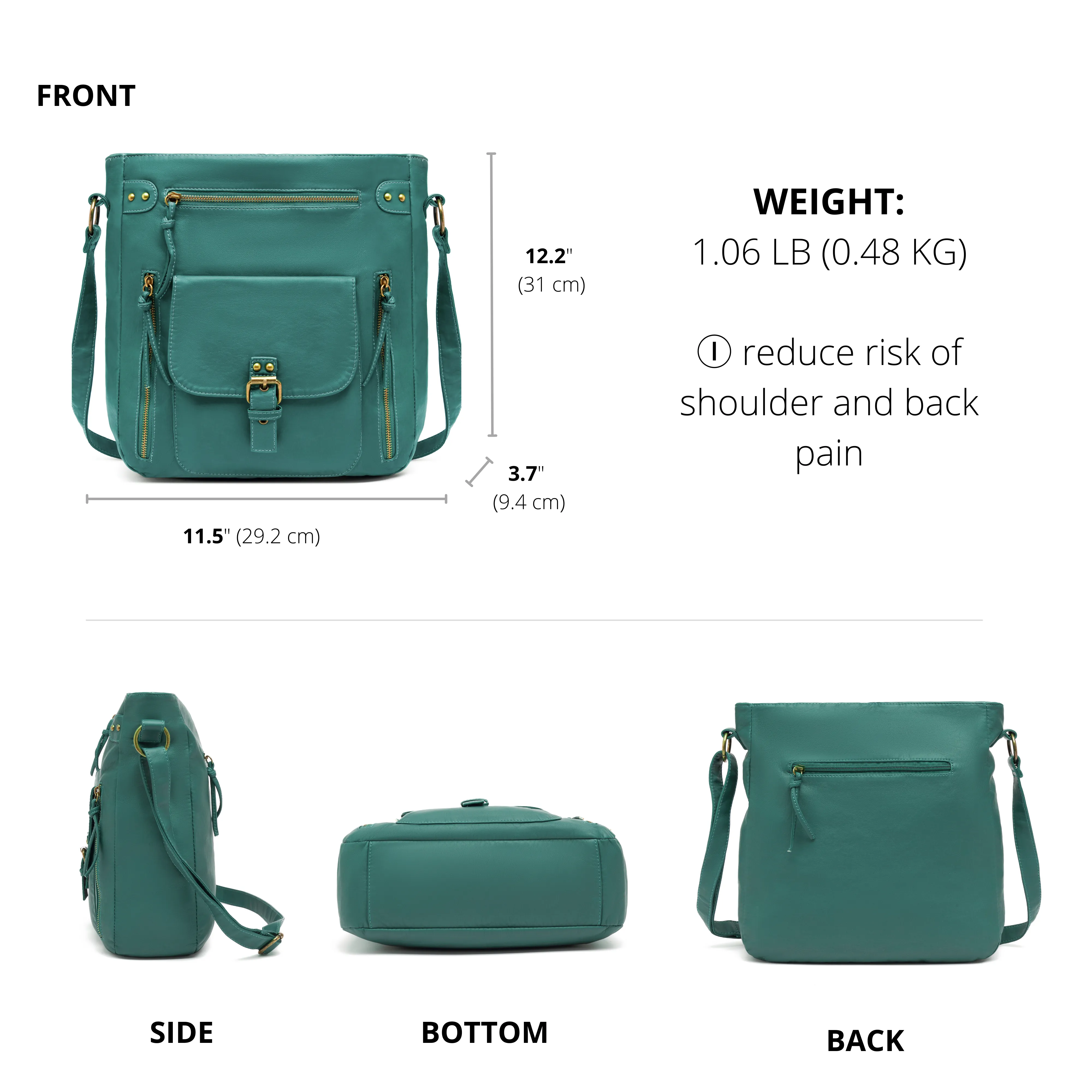 Ultra Soft Medium Crossbody, Shoulder Bag H2005