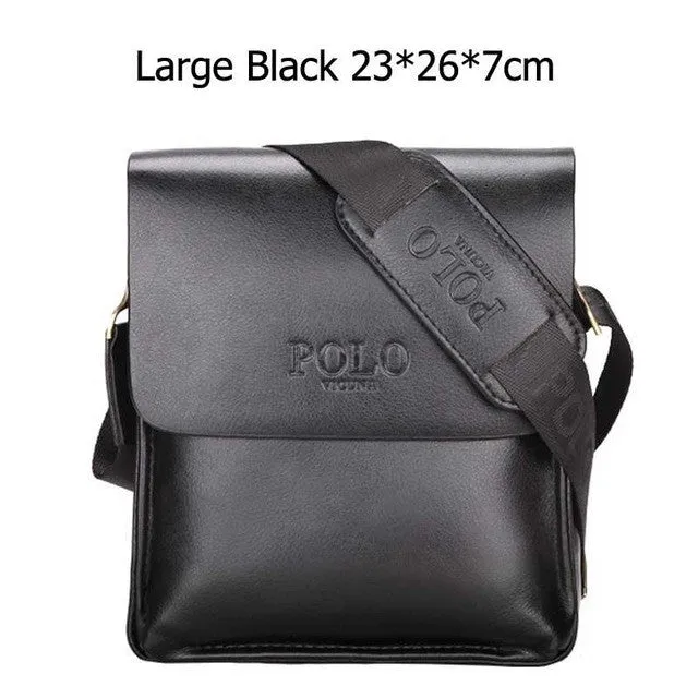 VICUNA POLO Famous Brand Leather Men Bag Casual Business Leather Mens Messenger Bag Vintage Men's Crossbody Bag bolsas male