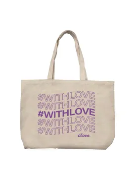 #WithLove Tote (Lavender)