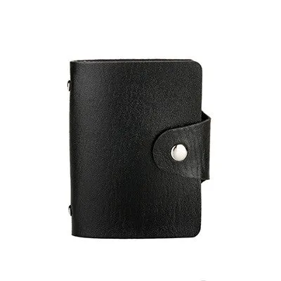 YOUYOU MOUSE 1pcs Men's Women Leather Credit Card Holder/Case Card Holder Wallet Business Card Package PU Leather Bag